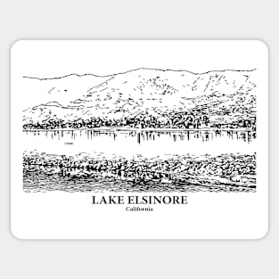 Lake Elsinore - California Sticker